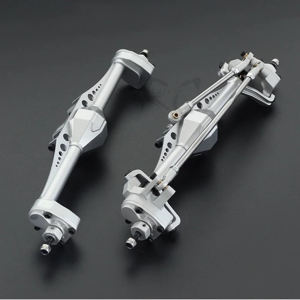 Aluminium Front Rear Portal Axle Set 1/10 RC Crawler Axial Capra UTB Currie F9