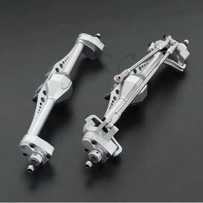 Aluminium Front Rear Portal Axle Set 1/10 RC Crawler Axial Capra UTB Currie F9