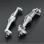 Aluminium Front Rear Portal Axle Set 1/10 RC Crawler Axial Capra UTB Currie F9