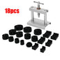 Watch Back Case Press Tool 12/18Pcs Repair Dies Fitting Closing Kit