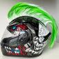 Helmet Wig Motorcycle Decoration Cockscomb Full Face Off Road Stickers