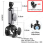 Bike Handlebar Mount Selfie Stick for GoPro Insta360 DJI Accessories