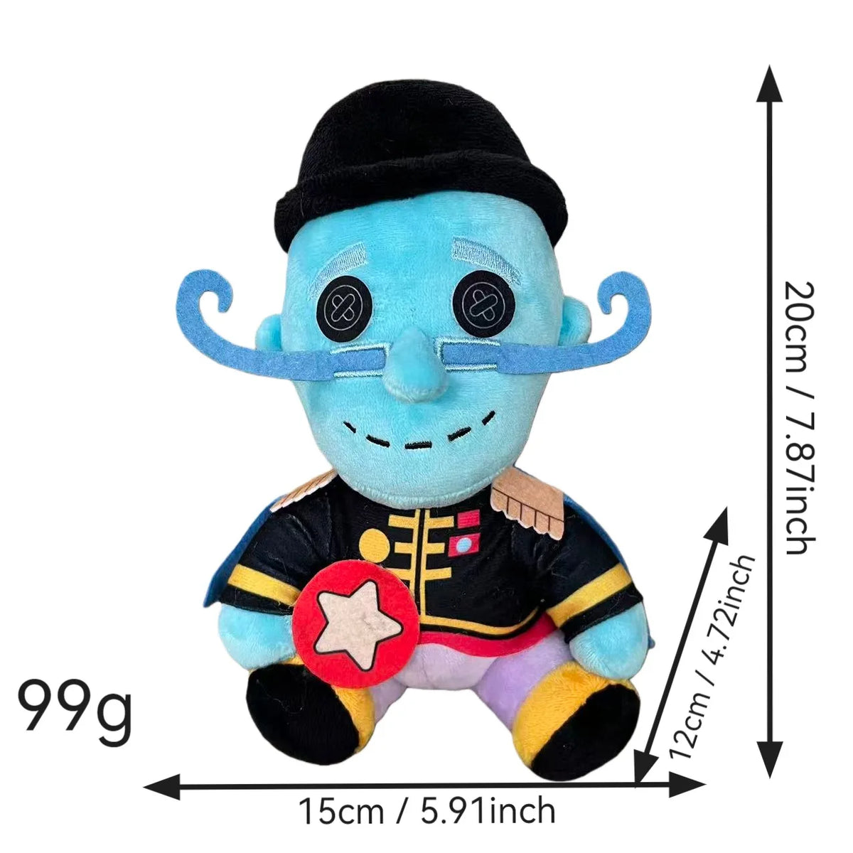 Coraline Plush Doll 28cm Soft Kawaii Figure Toy Cute Birthday Gift