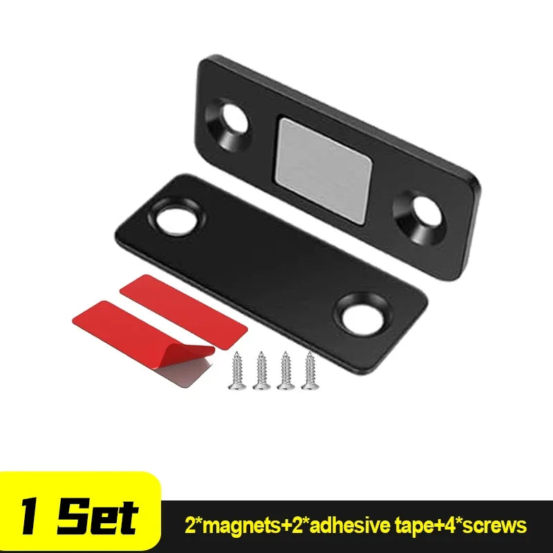 Ultra Thin Magnetic Door Catch Cabinet Latch 42mm x 18mm for Cupboard