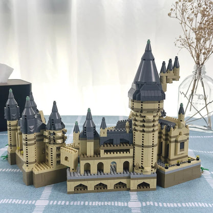 Micro Building Blocks Hogwarts School Harry Potter Castle Bricks Toys for Boys Girls Kids Adult Christmas Gifts DIY Toy 3000+Pcs-EXPROTAS