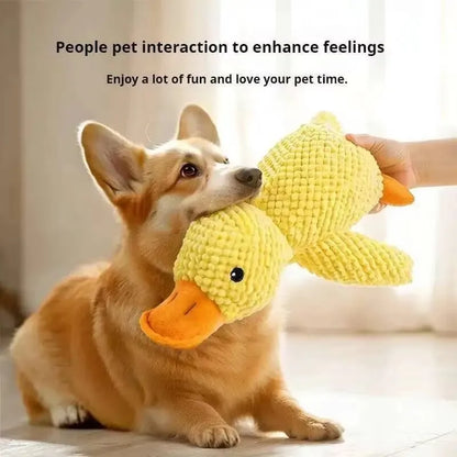 Indestructible Toy for Aggressive Chewers - Squeaky Plush Dog Cat Toy