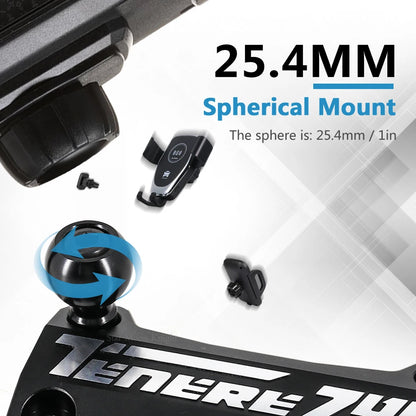 For Yamaha Tenere 700 CNC Handlebar Riser Top Clamp Cover 2019+