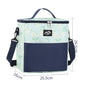 Aluminum Foil Insulated Lunch Bag Bento Pack for Meal and Ice Storage