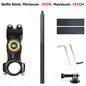 Selfie Stick Handlebar Mount for Insta360 X5 X3 X4 GoPro Hero 13–8 DJI Action