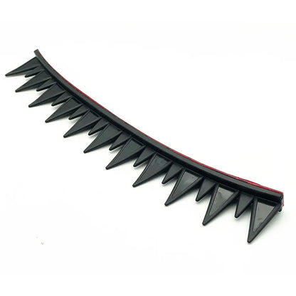 Rubber Dirt Biker Motorcycle Helmet with Mohawk Spikes - 5 Colours