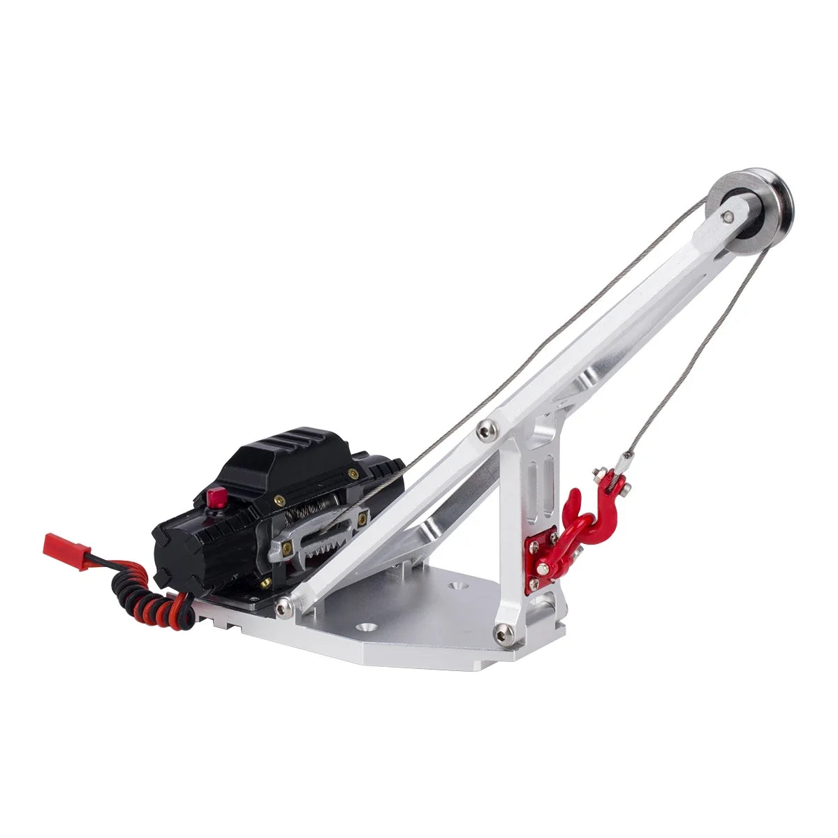 CNC Aluminium RC Wrecker Tow Truck Crane Arm kit Simulation for 1/10 Car Crawler Axial Capra 1.9UTB Trail Buggy Upgrade parts-EXPROTAS