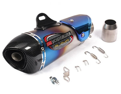 Universal 51mm motorcycle exhaust alpha muffler for R3 MT07 FZ1 R6 R15 ZX6R ZX10 Z900 Z400 1000 CBR1000 GSXR1000 with DB killer-EXPROTAS