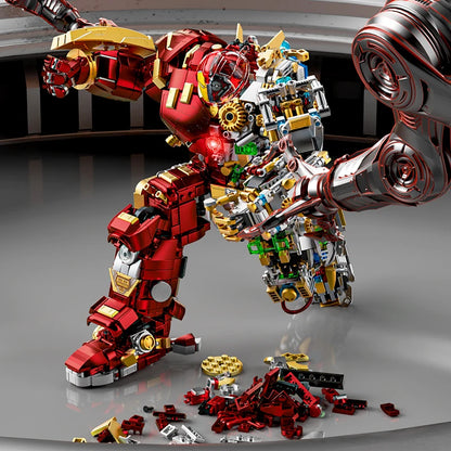 2700+PCS Iron Heroes Mech Building Set DIY Blocks Toy for Kids & Adults
