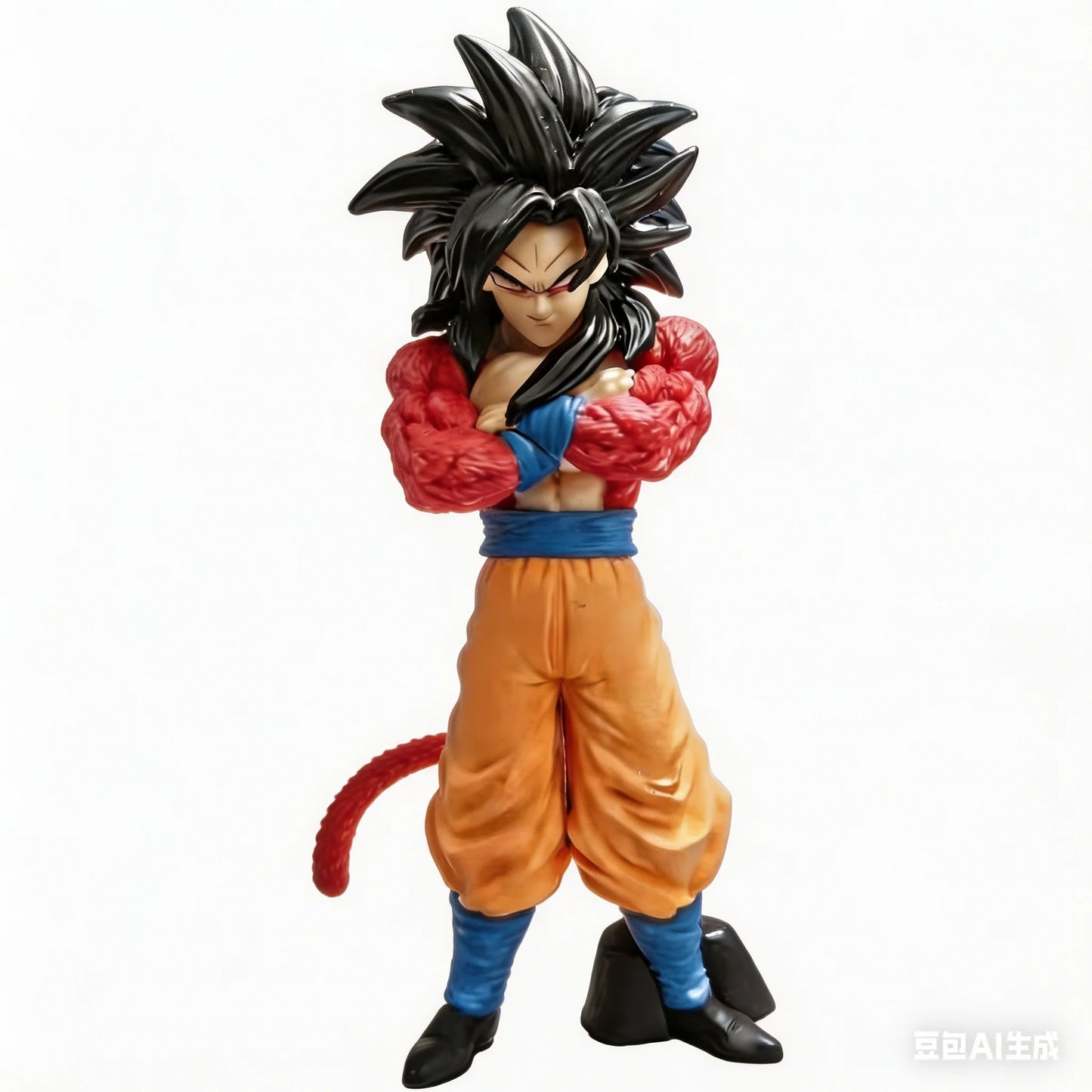 14cm Dragon Ball Z Son Goku SSJ4 Figure PVC Anime Action Statue Model Toy