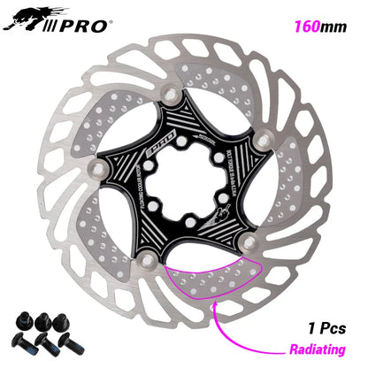 IIIPRO Floating Brake Rotor 160/180/203mm Cooling Disc for MTB DH Downhill Bikes