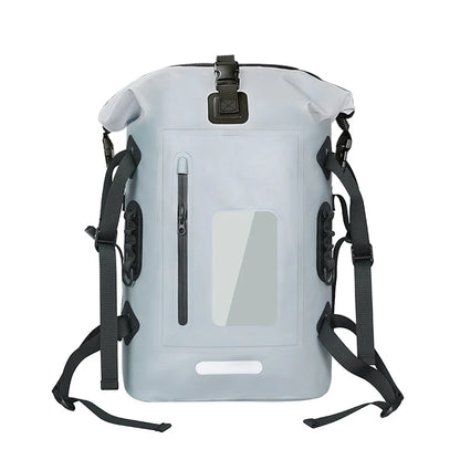 30L Waterproof Dry Bag Backpack Fishing Kayak Raft Swim Trek Gear