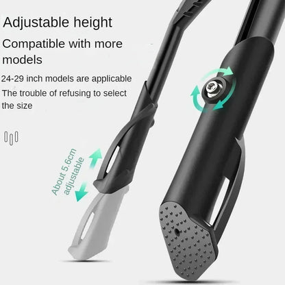 Adjustable Bike Kickstand Aluminium Alloy 22-29 Inch MTB E-Bike Support