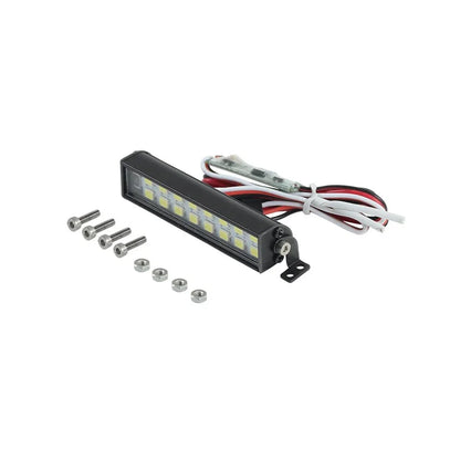 LED Light Bar Roof Lamp for 1/10 RC Crawler Car SCX10 TRX4 D90