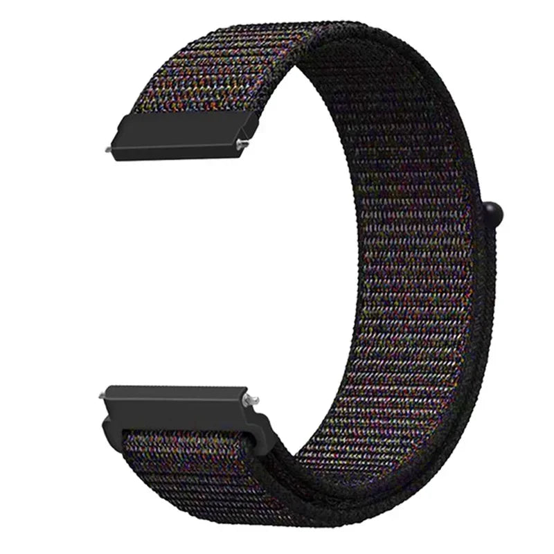 20mm 22mm Nylon Strap for Garmin Forerunner Venu Vivoactive Watch Band