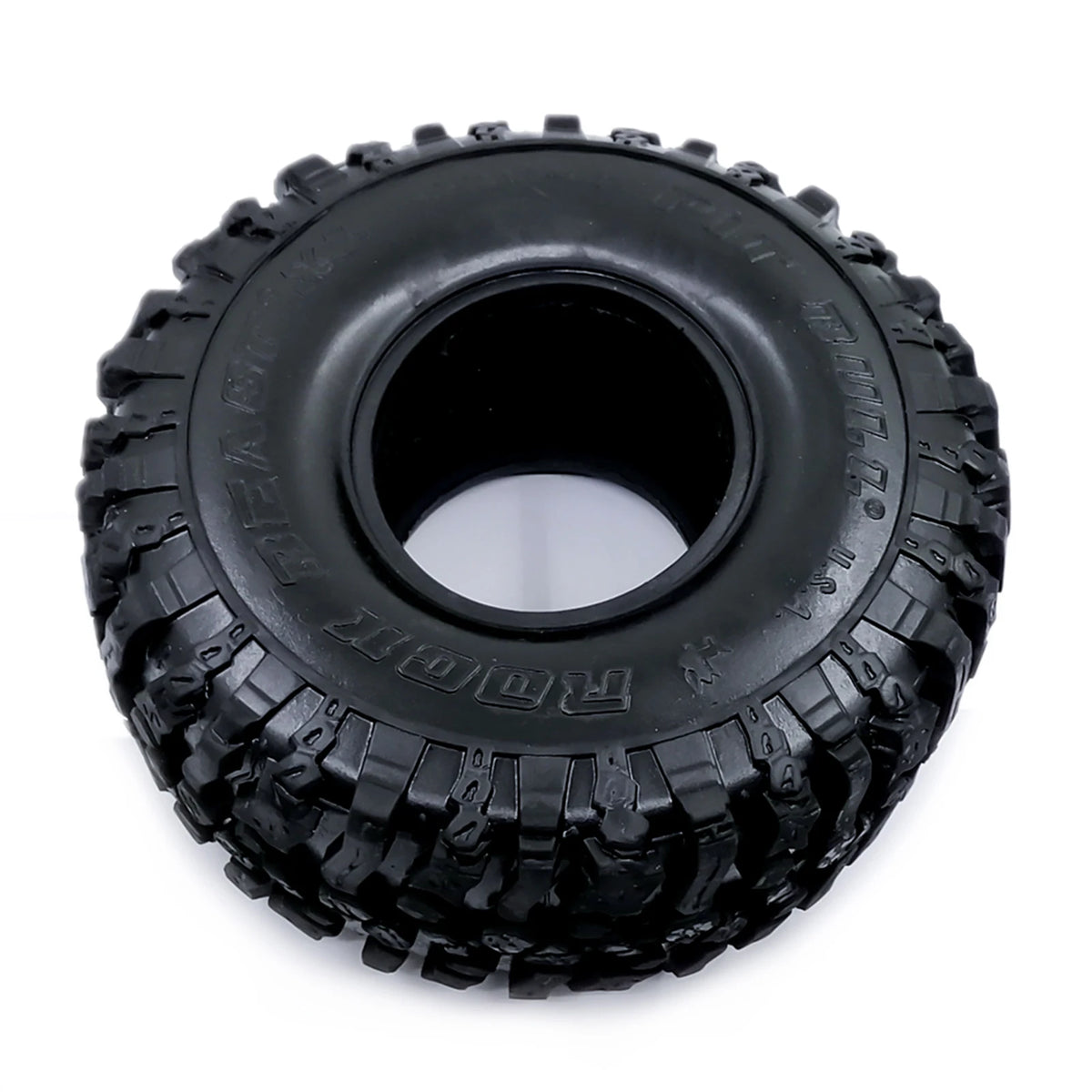 4PCS Rubber Tyre Wheel 1.9" RC Crawler Tyres for 1/10 Axial TRX-4