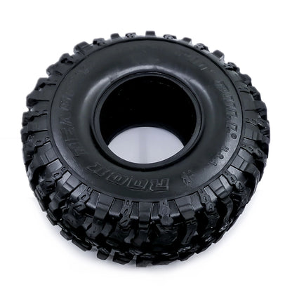 4PCS Rubber Tyre Wheel 1.9" RC Crawler Tyres for 1/10 Axial TRX-4