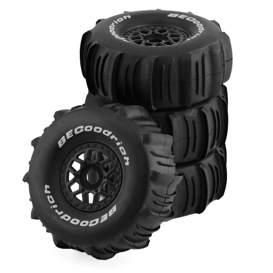 4PCS 1/7 RC Sand Tires 138mm OD 17mm Hex for ARRMA Mojave Traxxas UDR