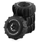 4PCS 1/7 RC Sand Tires 138mm OD 17mm Hex for ARRMA Mojave Traxxas UDR