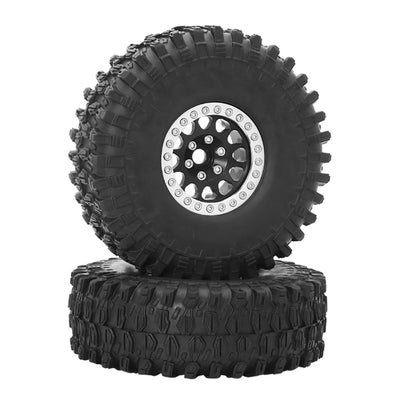 Beadlock Wheel 1.9 Metal Rim for 1/10 RC Crawler Axial SCX10 TRX-4 Redcat