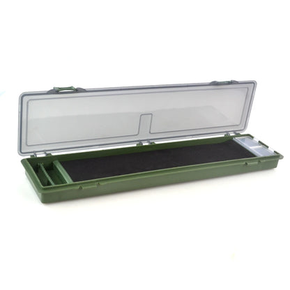 Hirisi Carp Fishing Tackle Box Hair Rig Board with Pins Rig Wallet Storage Case