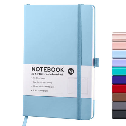 A5 Notebook Note Pad Lined Journal Diary Hardback Ruled Notepad School Supplies