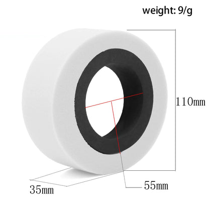 4pcs 1.9 Tire Inserts Dual Stage Closed Cell Foam for RC Crawler SCX10 TRX4