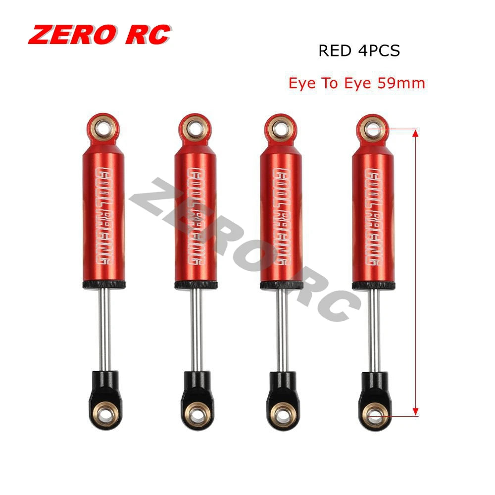 RC Car Shock Absorbers 53mm 59mm 65mm 71mm 77mm Metal Hydraulic Dampers