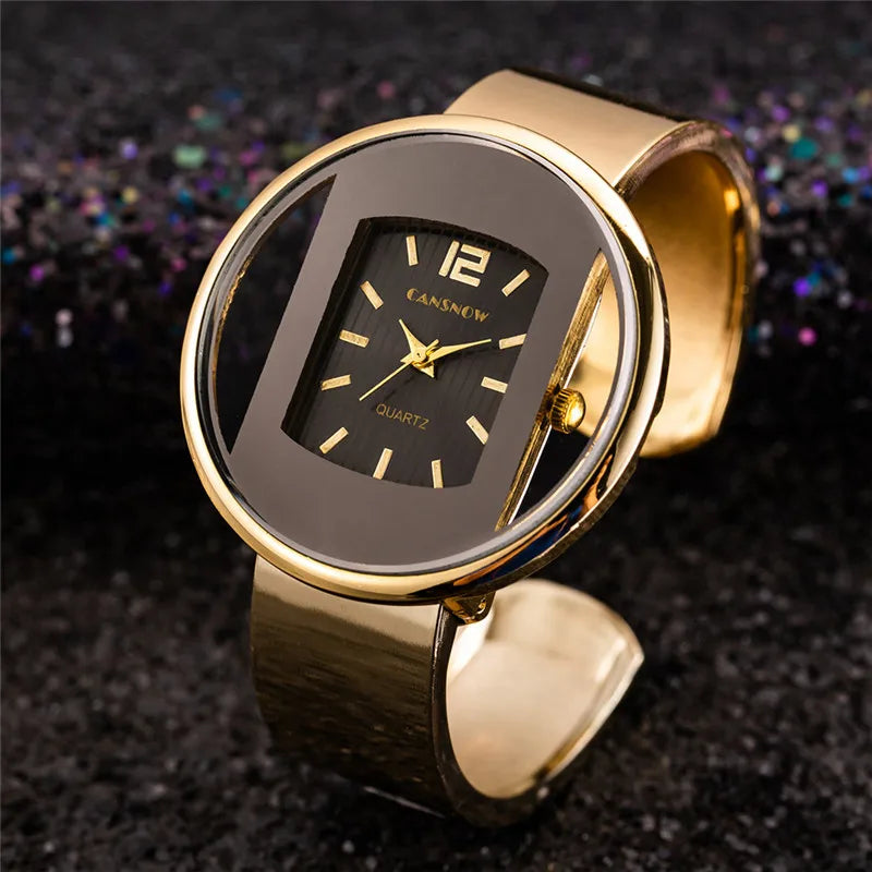 UTHAI W26 Women’s Fashion Steel Band Luxury Bracelet Quartz Watch Korean Style Gift