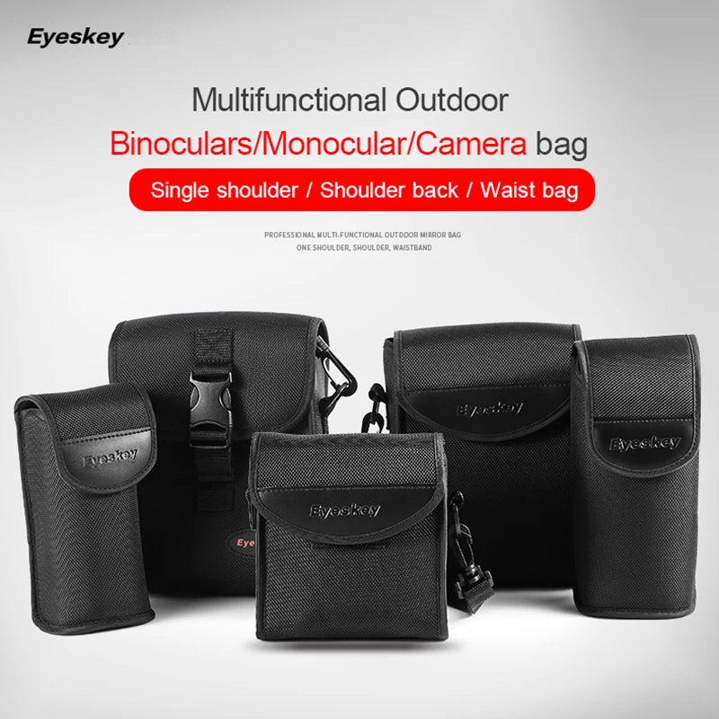 Eyeskey 42/50mm Binocular Case Roof Porro Monocular Camera Bag Strap