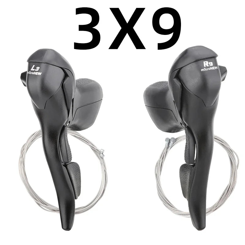 Road Bike Shifter Brake Levers MicroNEW Shimano Compatible 2x7-11 3x7-11
