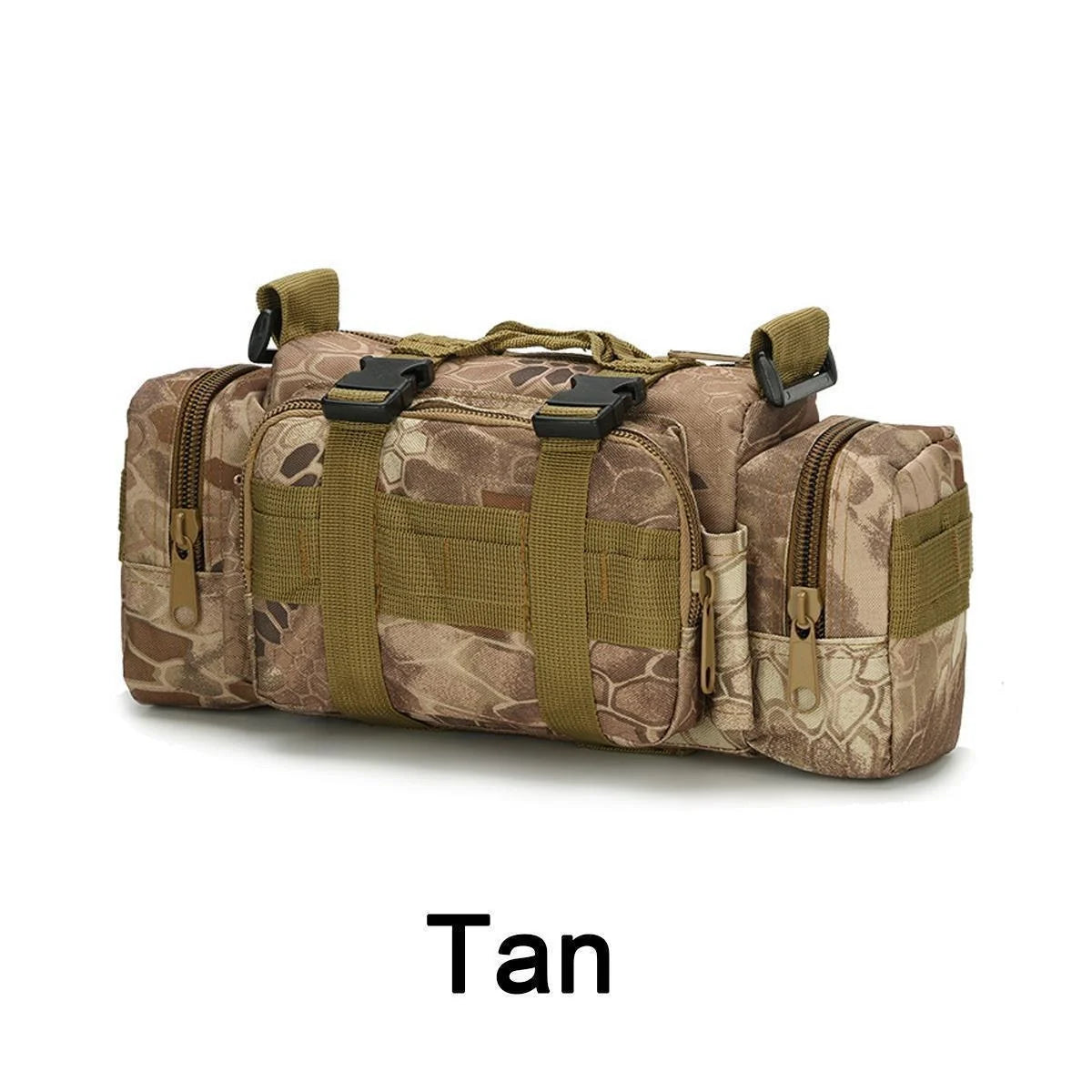 Outdoor Tactical Pack Waist Bag Camping Hiking Pouch Chest Bag Large