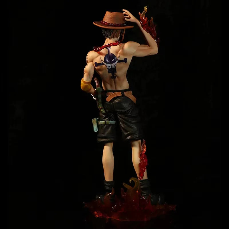 23cm Anime Ace Figure One Piece  Action Figurine PVC Collectible Statue Model Toys Gifts-EXPROTAS