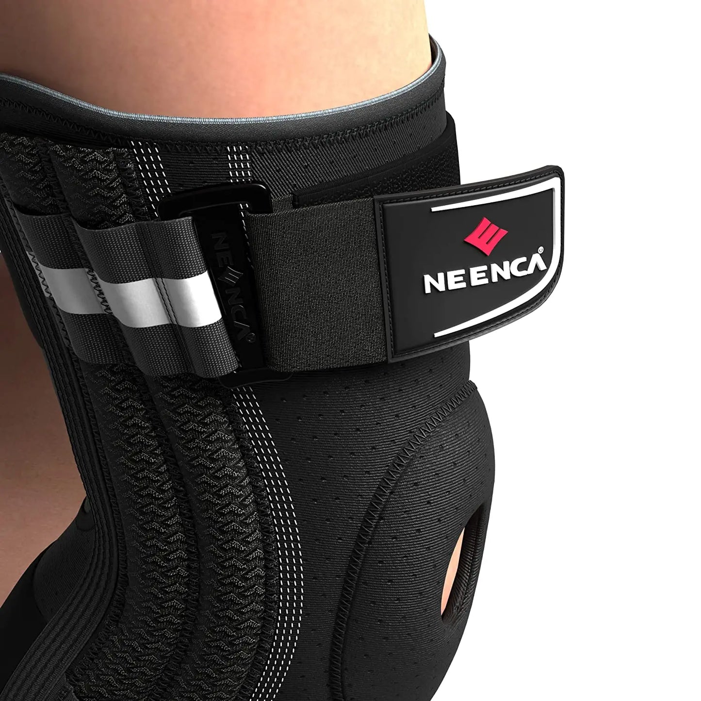 NEENCA Adjustable Knee Brace with Side Stabilizers Support for Men & Women - EXPROTAS