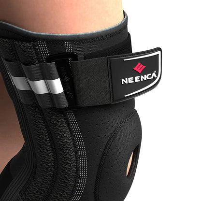 NEENCA Adjustable Knee Brace with Side Stabilizers Support for Men & Women - EXPROTAS