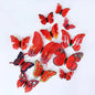 12Pcs 3D Butterfly Wall Stickers Decor for Kids Room Home Art