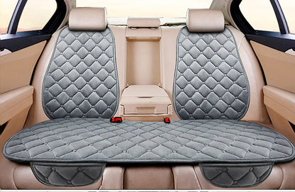 Car Seat Cover Front/Rear Velvet/fur Seat Cushion Protector Pad Black/Red/Beige/Grey/Coffee/Brown For Renault Kadjar F3 X45-EXPROTAS