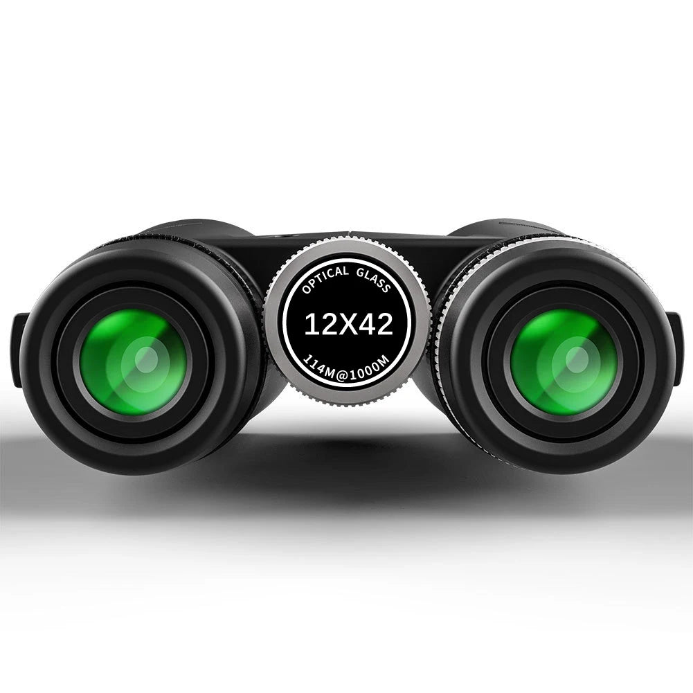 12x42 BAK4 Binoculars with Phone Mount Bird Watching Hunting Hiking Travel
