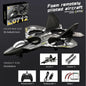 L0712 RC Plane 2.4G Remote Control Aircraft Gravity Sensing Helicopter Glider with Light EPP Foam Fighters for Boys Children-EXPROTAS