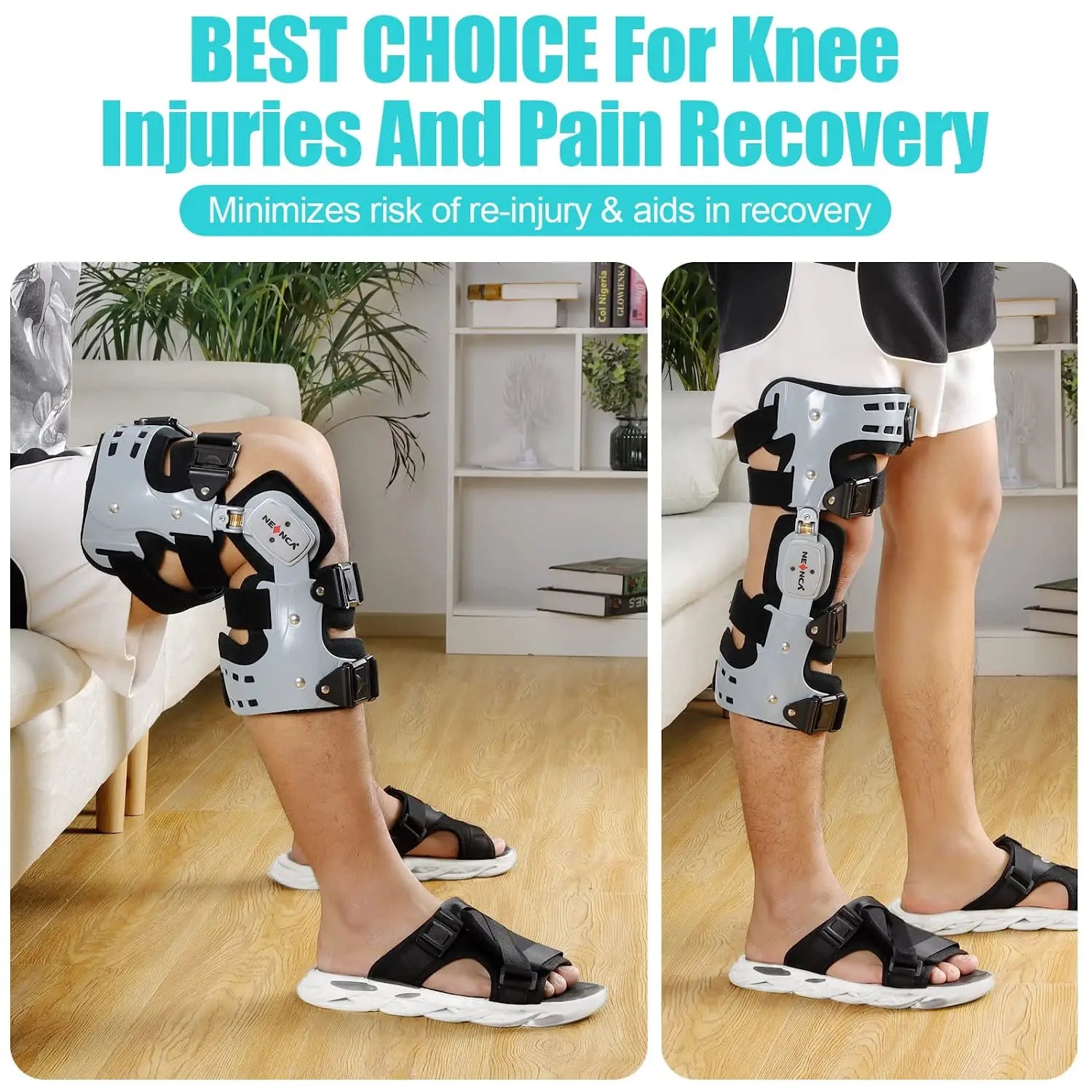 NEENCA OA Unloader Knee Brace Support for Arthritis Pain Osteoarthritis Cartilage Defect Repair Avascular Necrosis-EXPROTAS