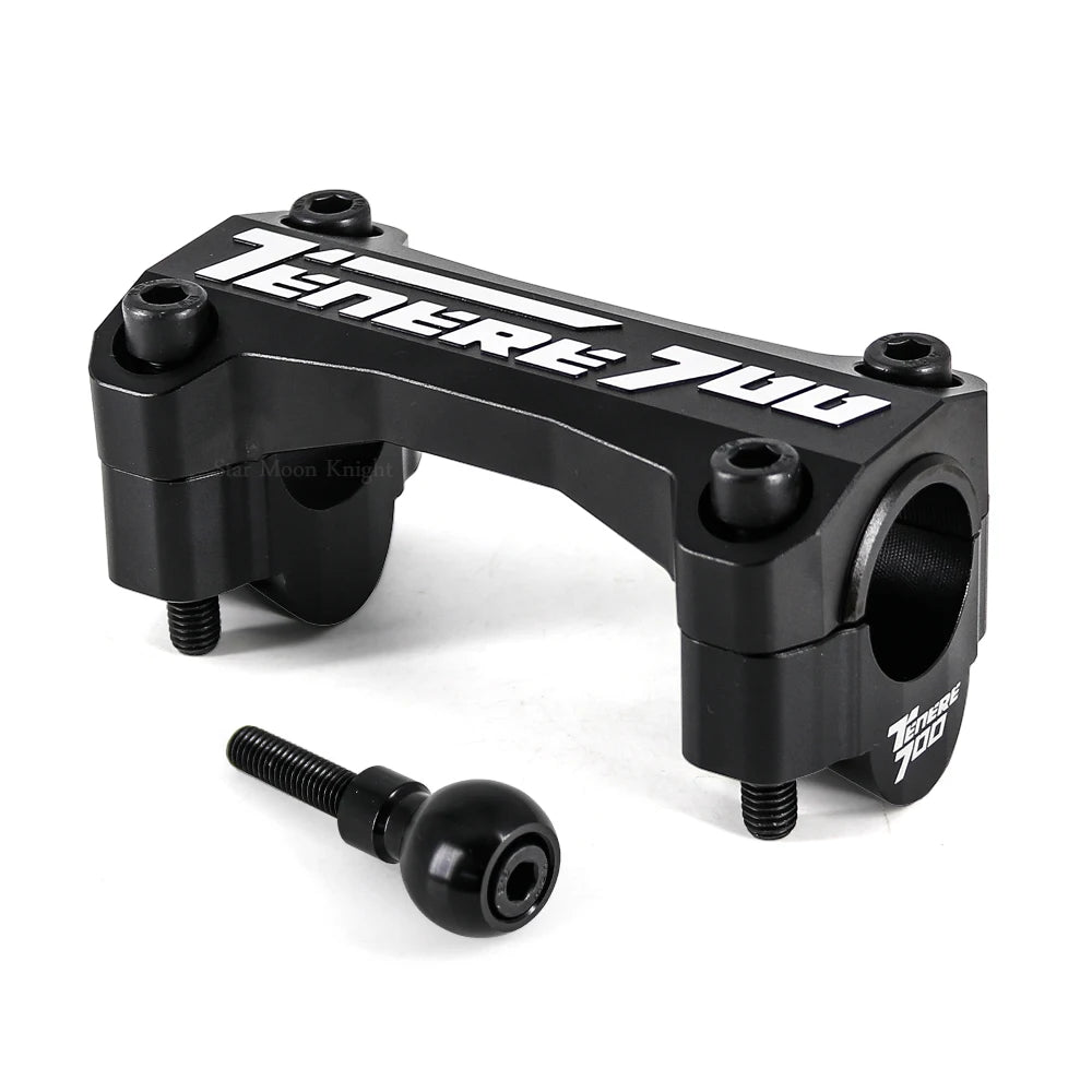 For Yamaha Tenere 700 CNC Handlebar Riser Top Clamp Cover 2019+