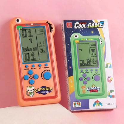 Large-screen Game Console Tetris Classic Puzzle Toy for Children