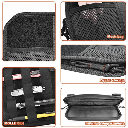 Auto Car Sun Visor Organizer Tactical Pouch Bag Pocket Card Storage Holder