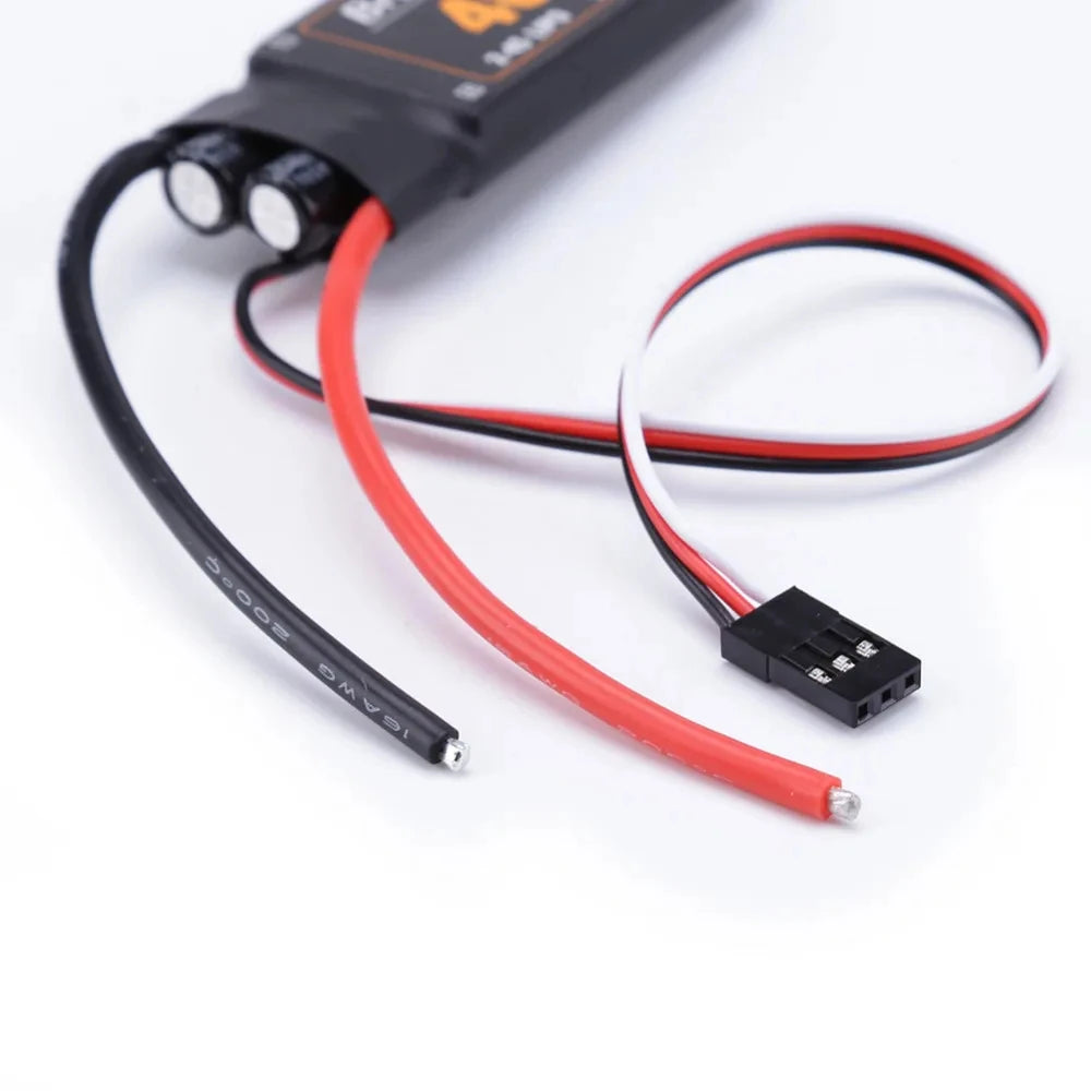 Mitoot 40A Brushless ESC Speed Controller, 2-4S with 5V 3A UBEC for RC FPV Quadcopter, Airplane, Helicopter
