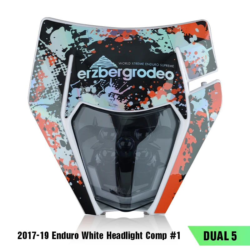 PowerZone Supermoto Headlight Fairing for KTM EXC SXF MX Enduro Dirt Bike