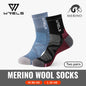 3 Pairs Merino Wool Socks Thermal Thick Hiking Socks for Men & Women